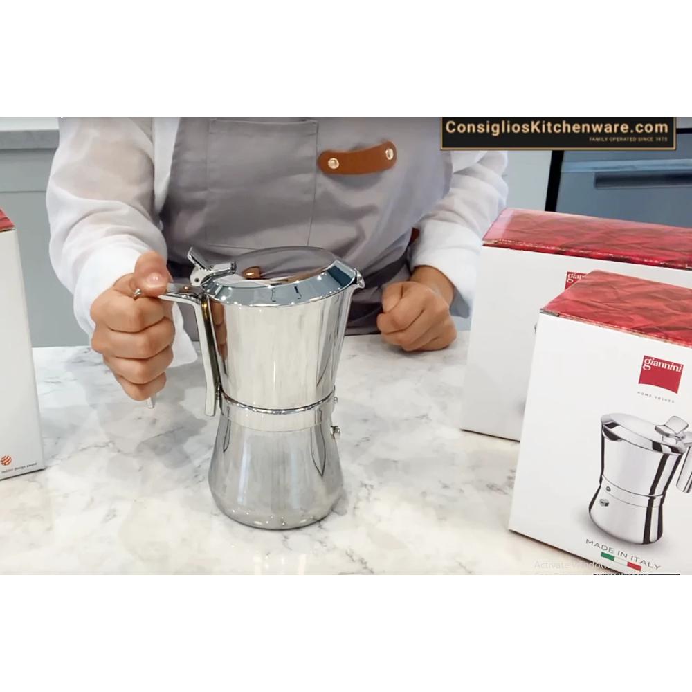 How to use a Stove Top Espresso Maker-Consiglio's Kitchenware