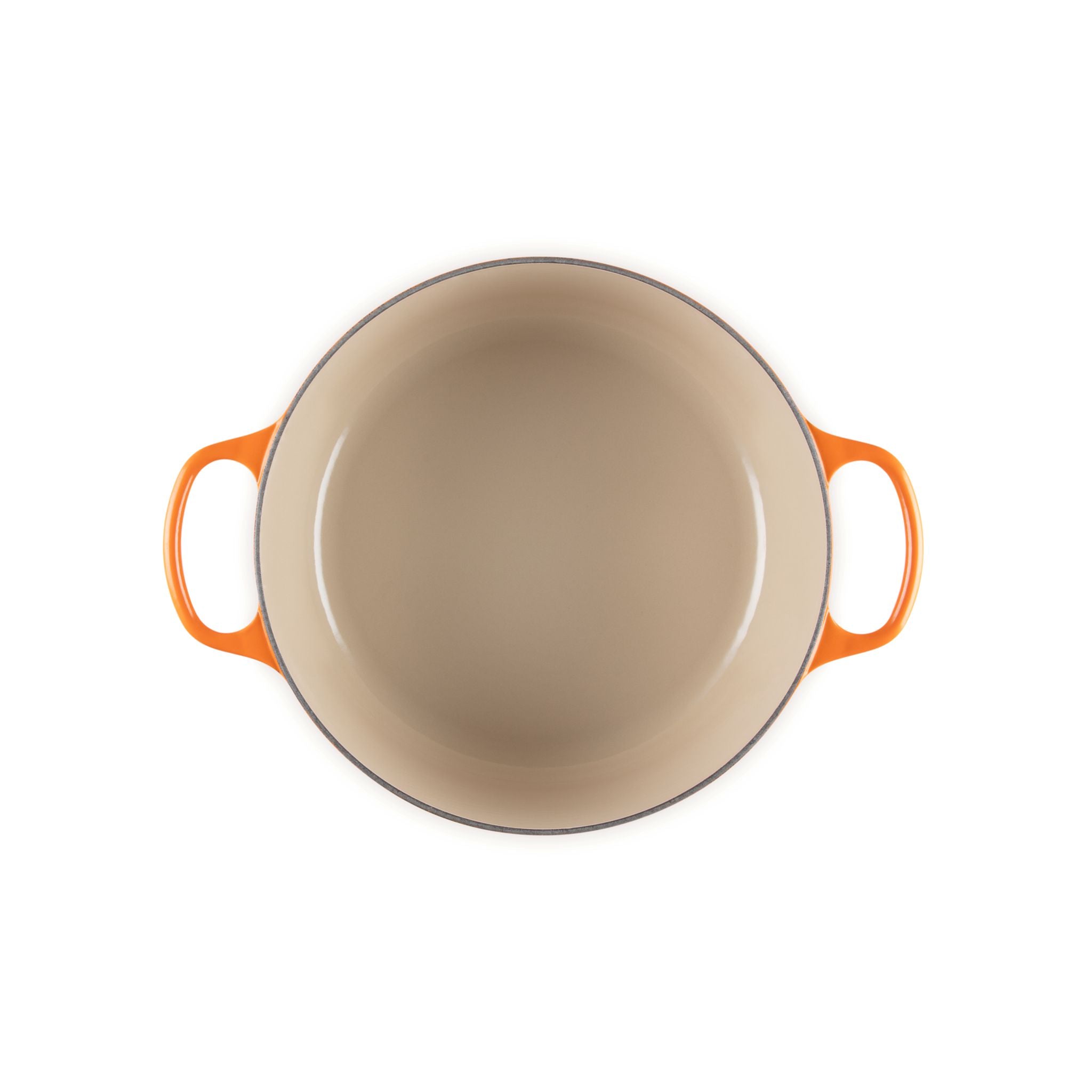 Le Creuset - 6.7L Flame French/Dutch Oven (28 cm) Interior