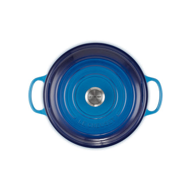 Le Creuset 3.5L Blueberry Shallow Braiser (30 cm)-Consiglio's Kitchenware