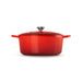 Le Creuset - 8.1L Cherry Red/Cerise French/Dutch Oven (30 cm) Side