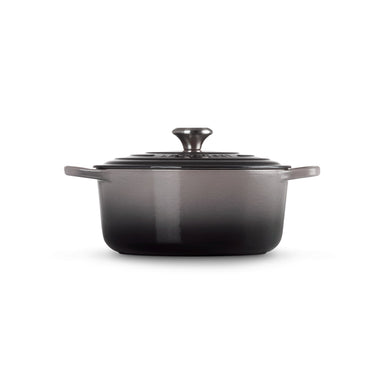 Le Creuset 5.3L Oyster French/ Dutch Oven (26cm) - LS2501-267F Side