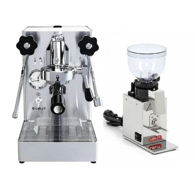 Lelit MARA PL62X-120 Espresso Machine PID (Latest Version) & Lelit Fred PL043MMI/120 Grinder