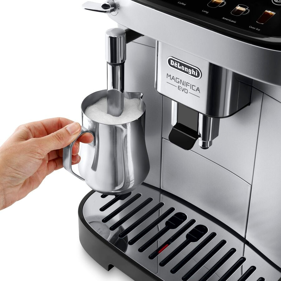 DeLonghi Magnifica Evo Automatic Espresso Machine ECAM29043SB manual Frother