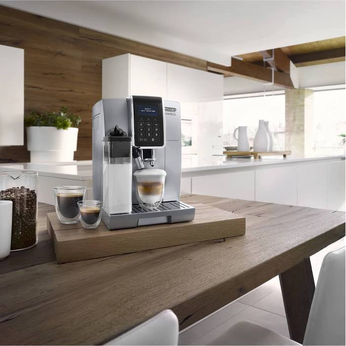 DeLonghi Dinamica Lattecrema Super Automatic Espresso and Cappuccino Machine ECAM35075SI