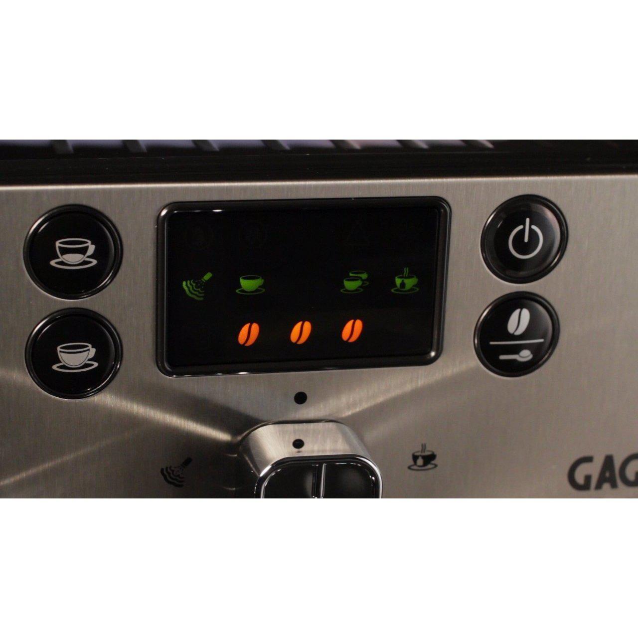 Gaggia Brera Black Espresso Machine Display Canada