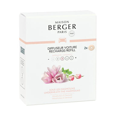 Maison Berger - Anti Odour Car Diffuser Refill - Underneath the Magnolias