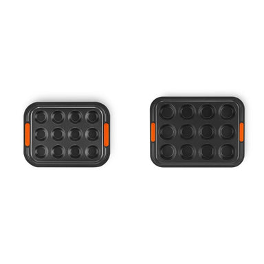 Le Creuset Muffin Pan Duo Mini and Large