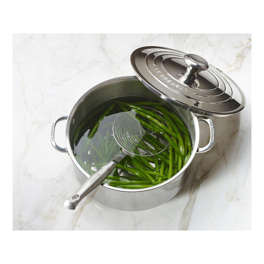 Le Creuset 6.6L-7qt Stainless Steel Stockpot -24cm Green Beans Canada