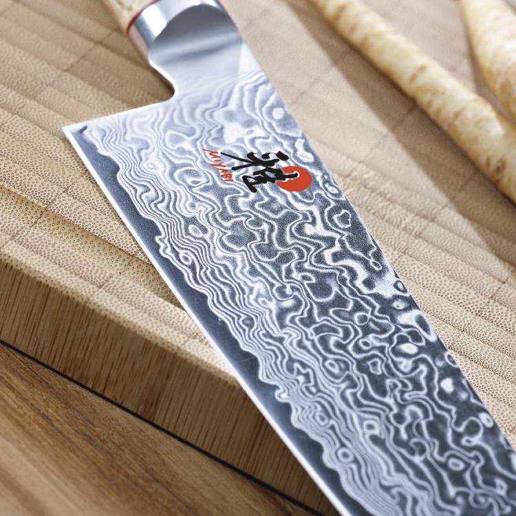 Miyabi 5000MCD-B Birchwood 7 Piece Knife Block Set - 34370-007 Damask Design