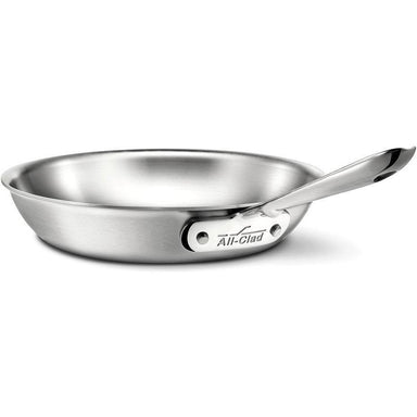 All-Clad D5 - 12" Stainless Steel Brushed Fry Pan-Consiglio's Kitchenware