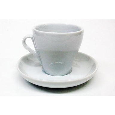 Armand Lebel Cappuccino 12 Piece Cup & Saucer Set - Plain White-Consiglio's Kitchenware