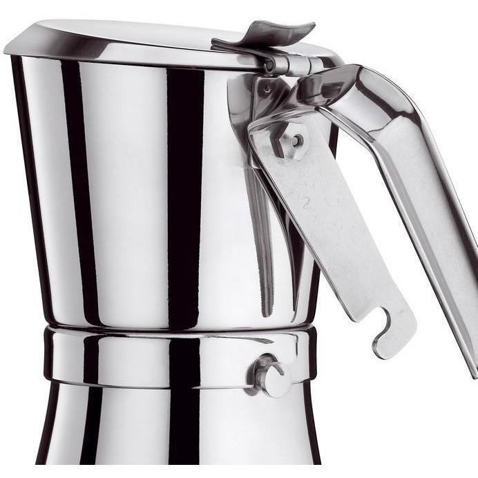 Giannina 9 cup Stainless Steel Stove Top Espresso Maker-Consiglio's Kitchenware