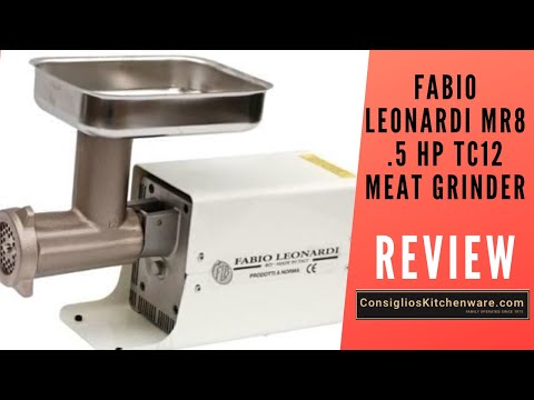 How to stuff sausages with Fabio Leonardi meat grinders