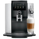Jura S8 Moonlight Silver Espresso Machine (OPEN BOX)-Consiglio's Kitchenware