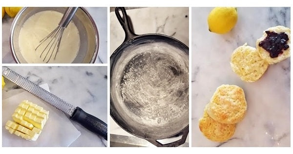 Lemon Cream Scones Recipe