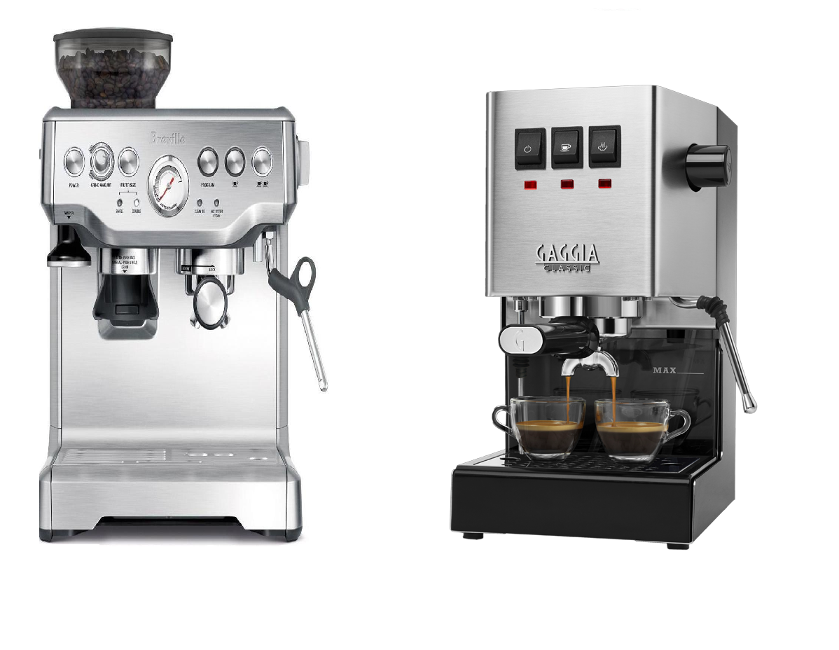 Gaggia Classic Pro vs. Breville Barista Express