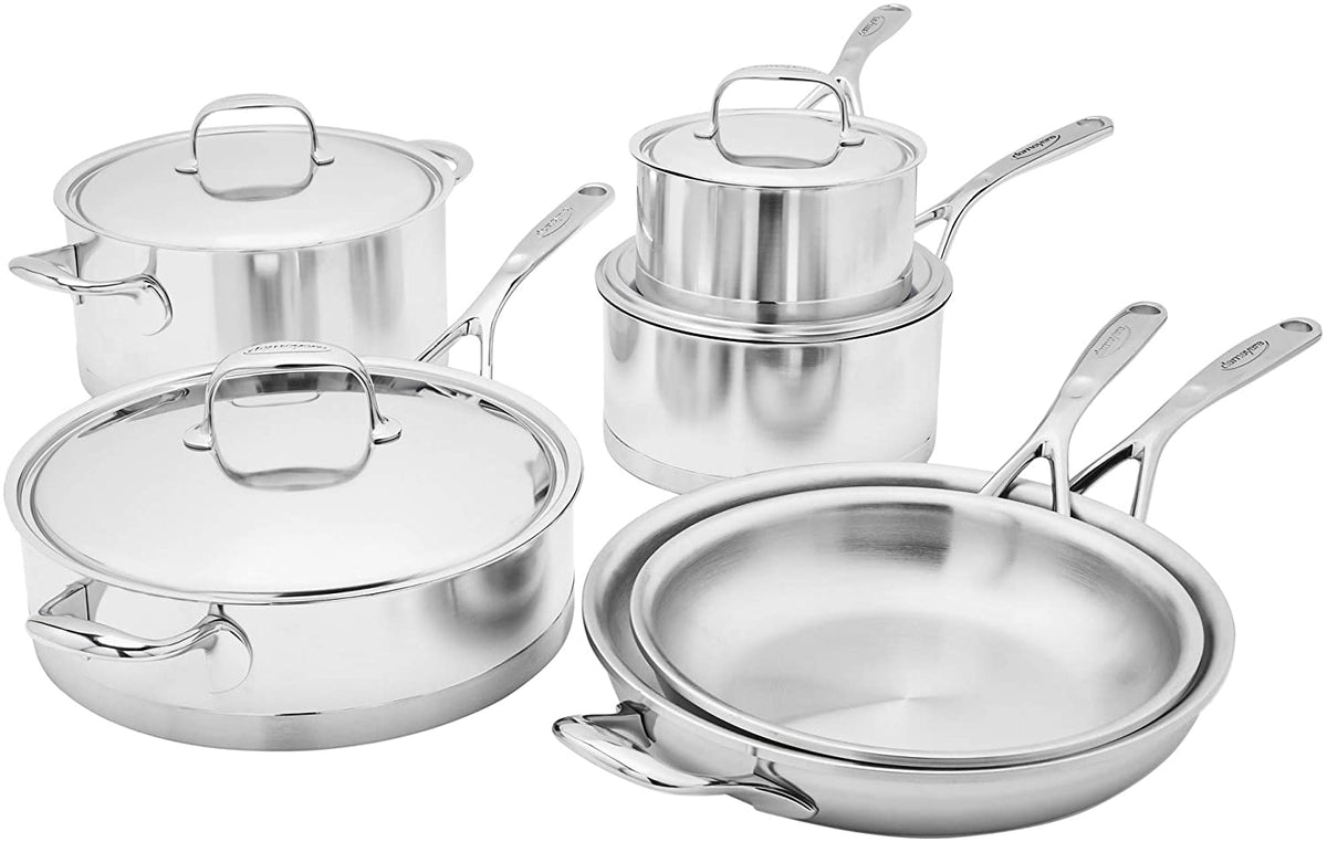 Demeyere Atlantis 10 Piece 7 Layer Cookware Set Unboxing — Consiglio's Kitchenware