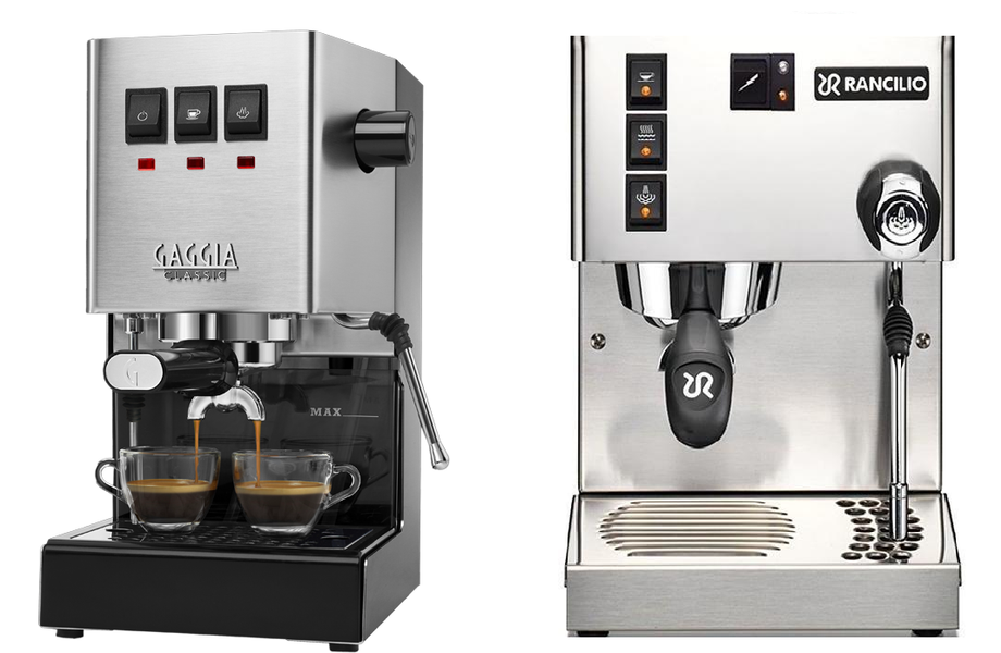 Gaggia Classic vs. Rancilio Silvia M Canada — Consiglio's Kitchenware