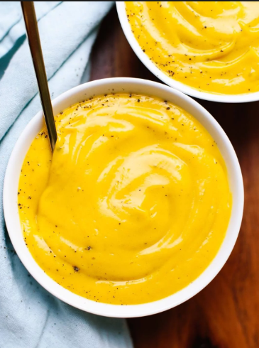 Roasted Maple Cinnamon Squash Soup Recipe