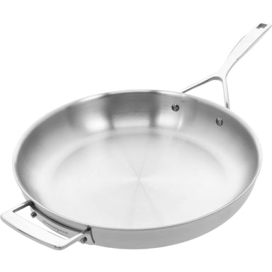 Demeyere Essential 5 Collection 32 cm / 12.5" 18/10 Stainless Steel Frying Pan with Lid Inside