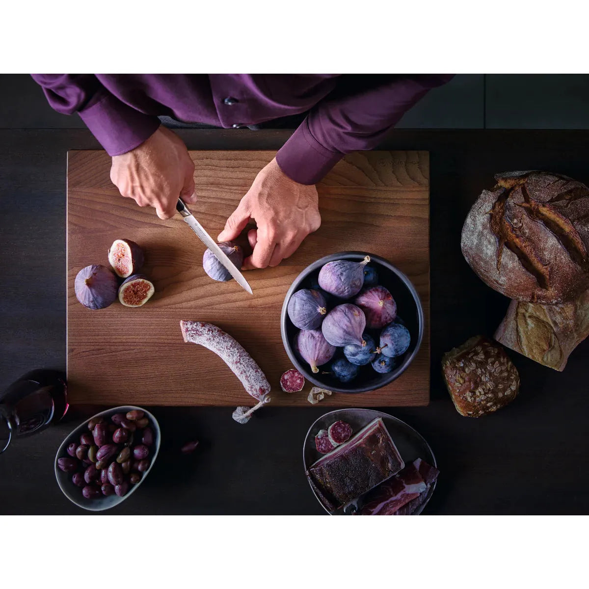 Wüsthof Classic Ikon 7-Piece Magnetic Knife Block Set - Made in Germany - 1090370602