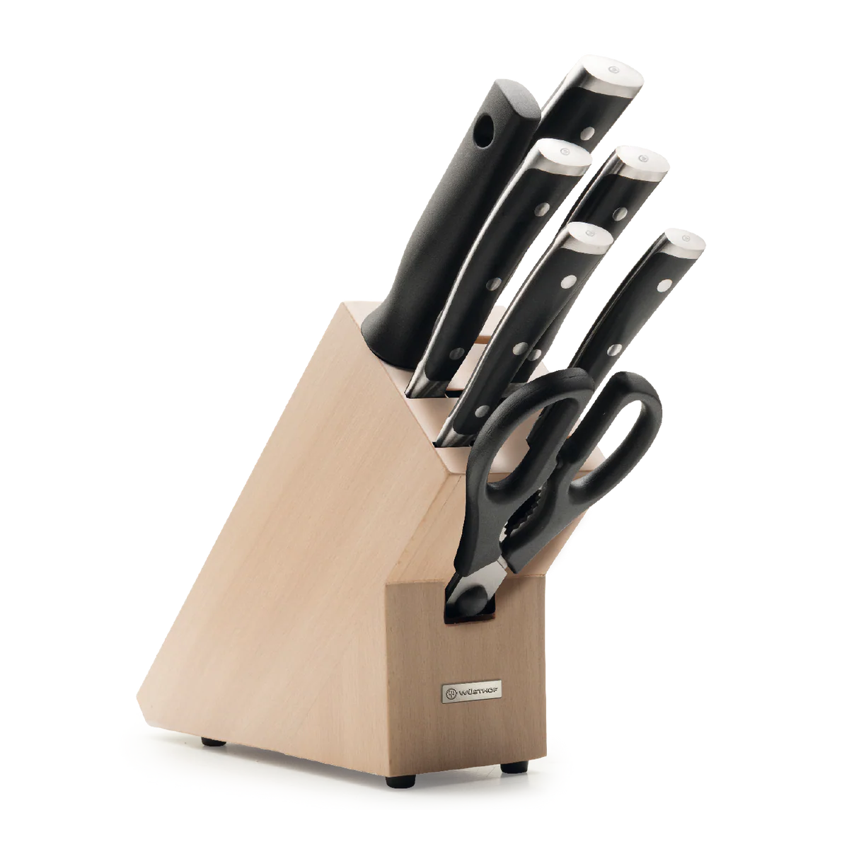 Wüsthof Classic Ikon 8-Piece Knife Block Set - Made in Germany - 1090370701
