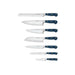 Wüsthof Classic Wild Blueberry 8-Piece Designer White Knife Block Set - Made in Germany Blue

