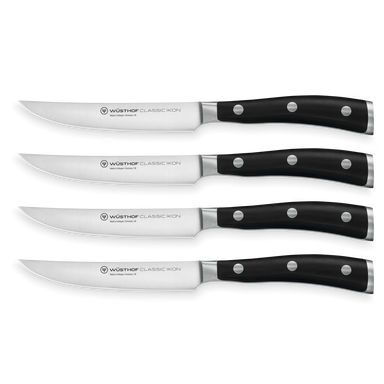 Wüsthof Classic Ikon 4-Piece Steak Knife Set