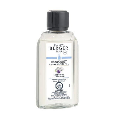 Parfum Berger- Reed Diffuser Refill Scented Bouquet Fresh Linen 200ml