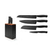 Wüsthof Performer 5-Piece Knife Block Set - Made in Germany Black
