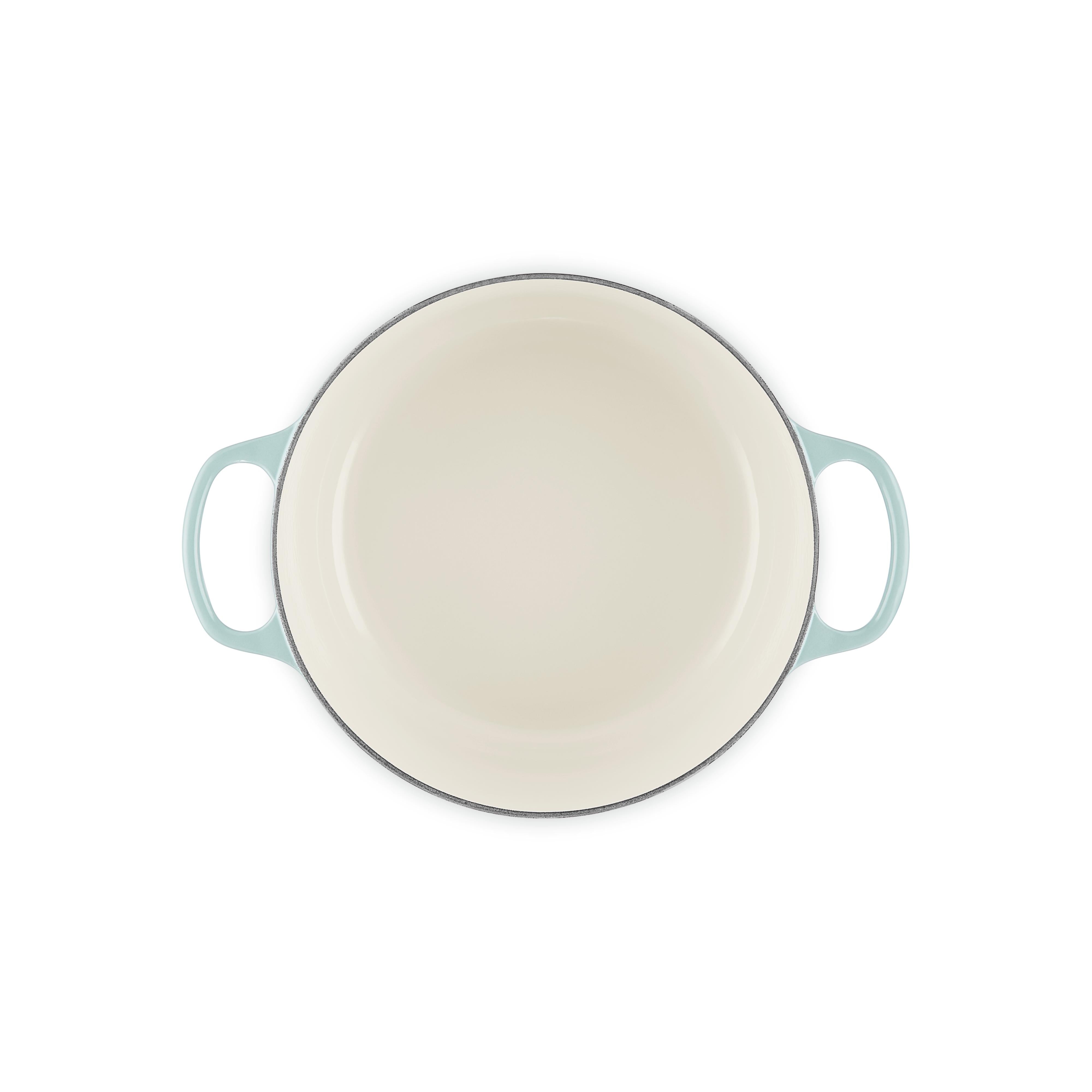 Le Creuset 5.3L Sea Salt French/Dutch Oven (26cm) Inside