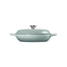 Le Creuset 3.5 L Sea Salt Shallow Braiser (30 cm) Side