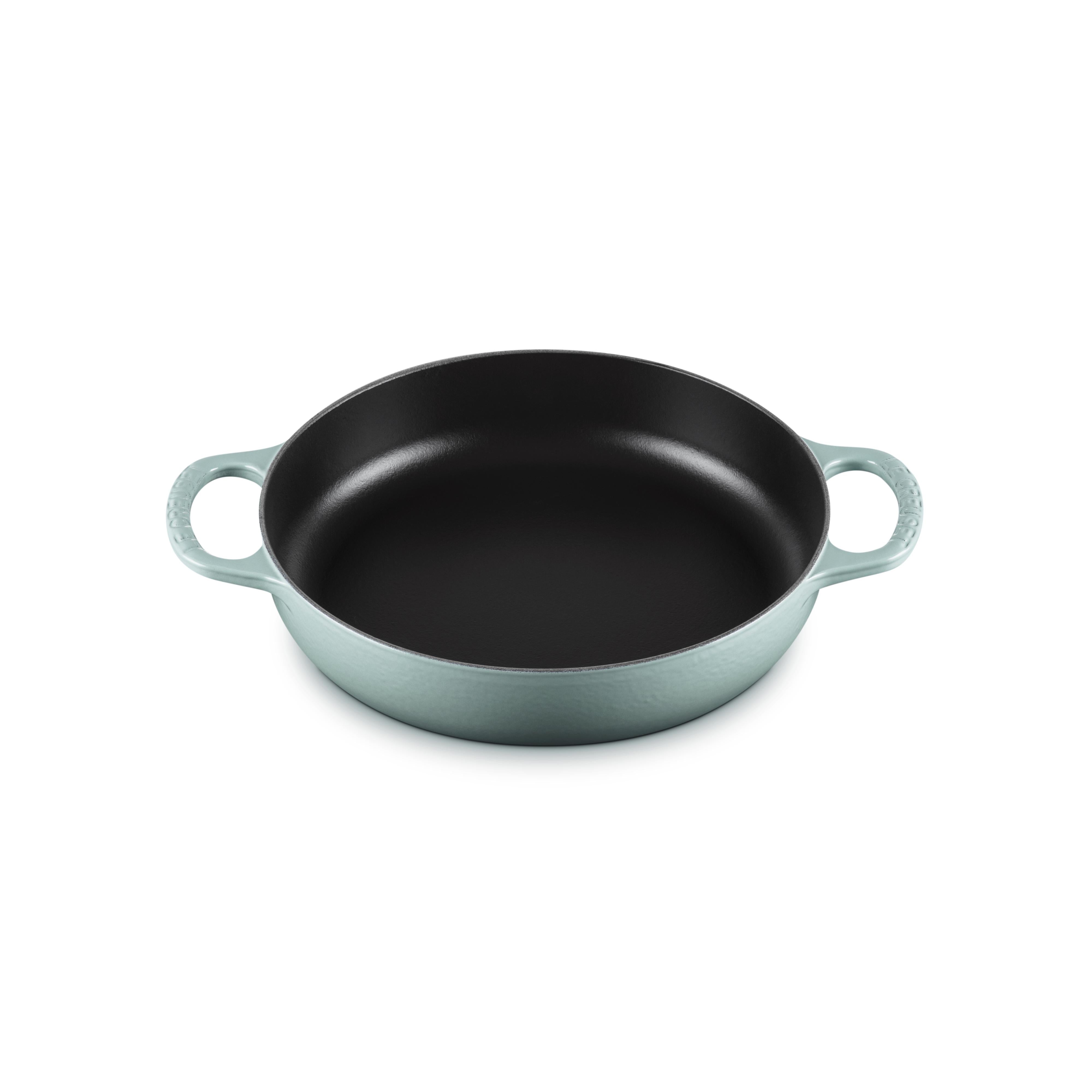 Le Creuset - 28cm Sea Salt Round Everyday Pan (10") Side