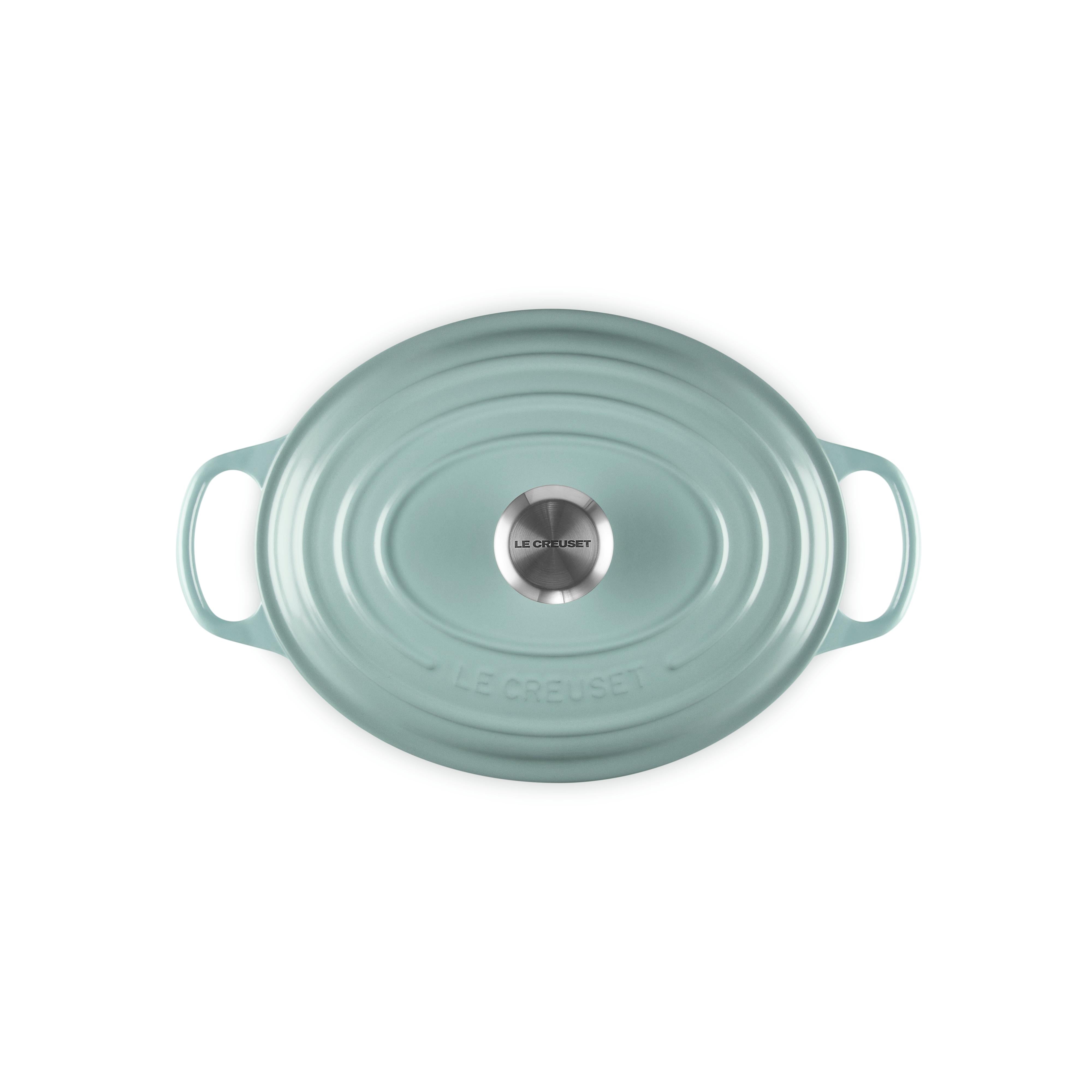 Le Creuset 4.7L Sea Salt Oval French/Dutch Oven (29 cm) Lid