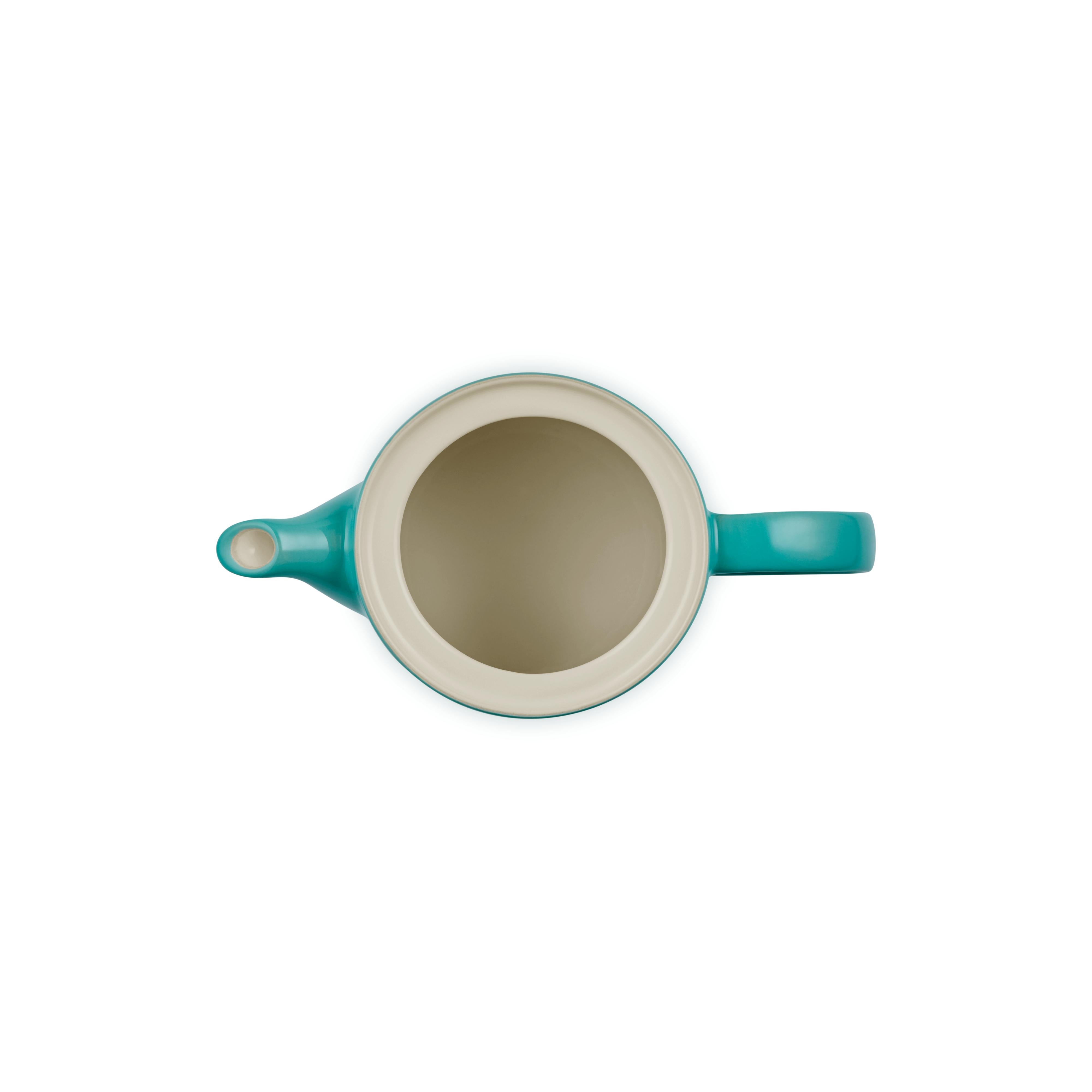 Le Creuset Grand Teapot Bleu Riviera 1.3L inside