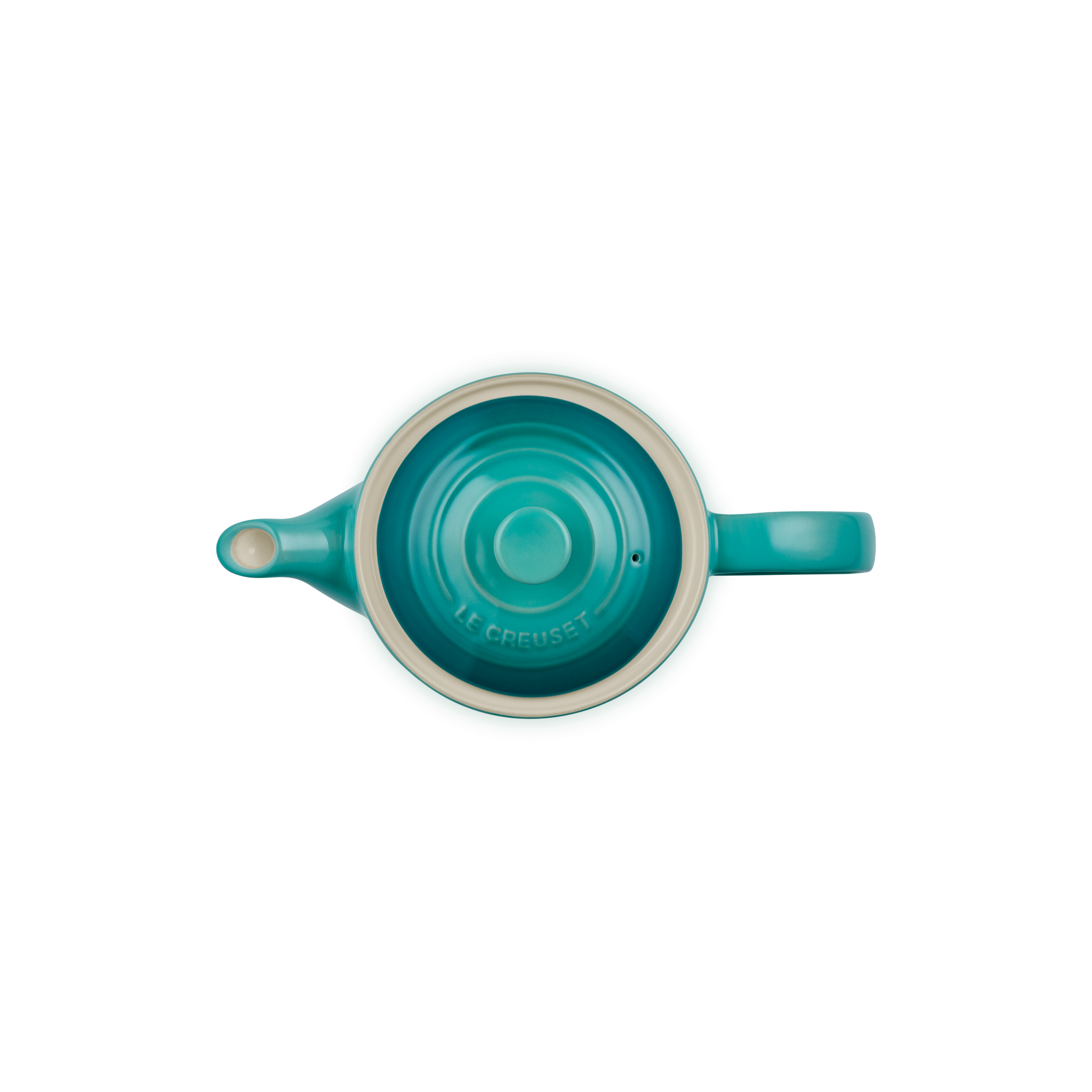 Le Creuset Grand Teapot Bleu Riviera 1.3L Top lid