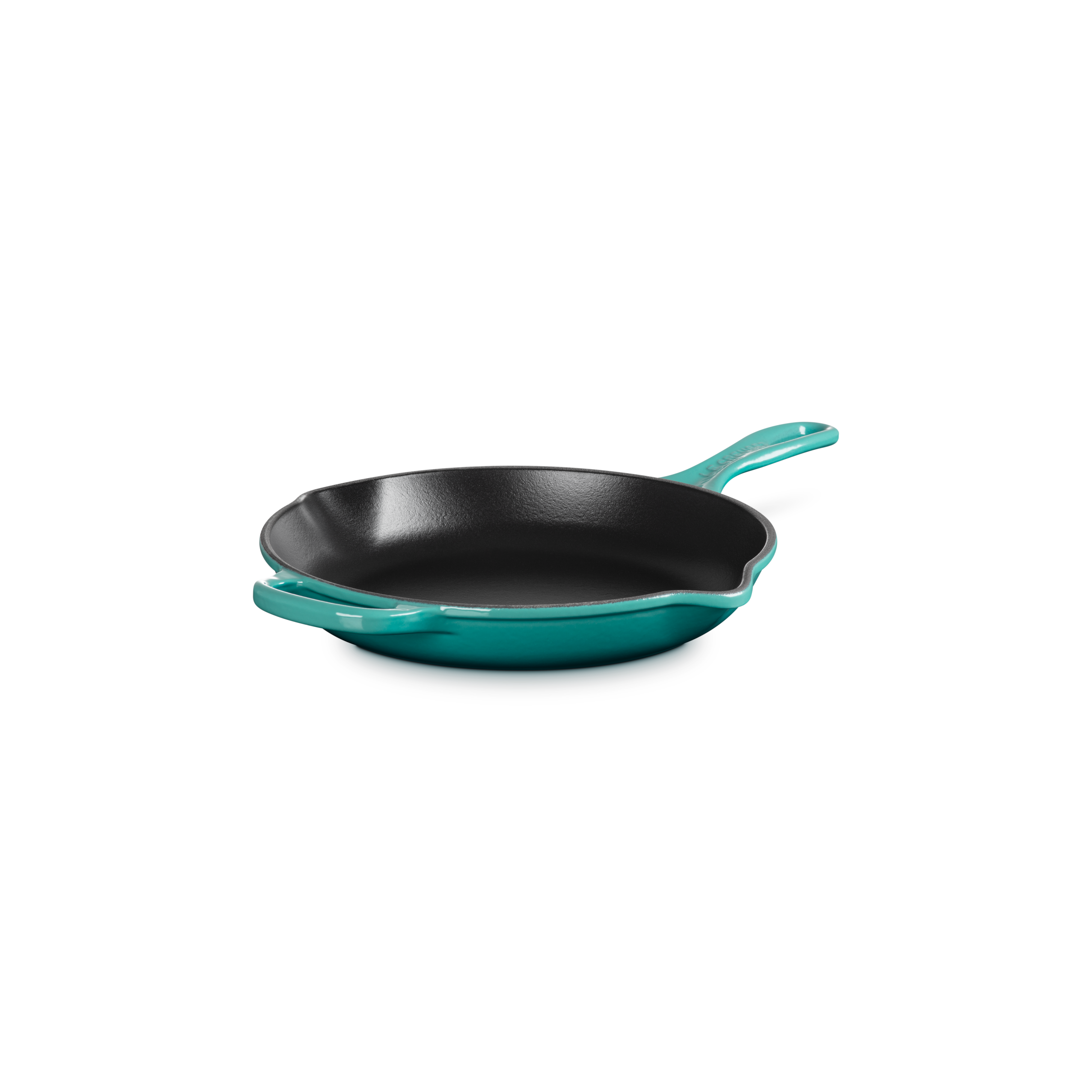 Le Creuset - 26cm Bleu Riviera Round Skillet (10") Front 