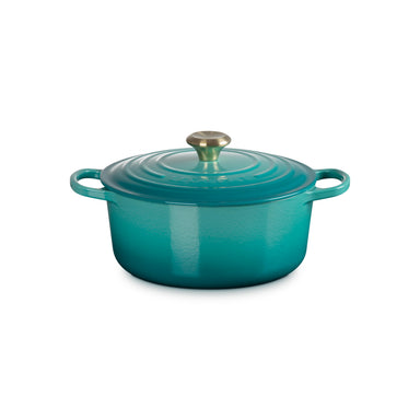 Le Creuset 5.3L Bleu Riviera French/Dutch Oven (26cm)
