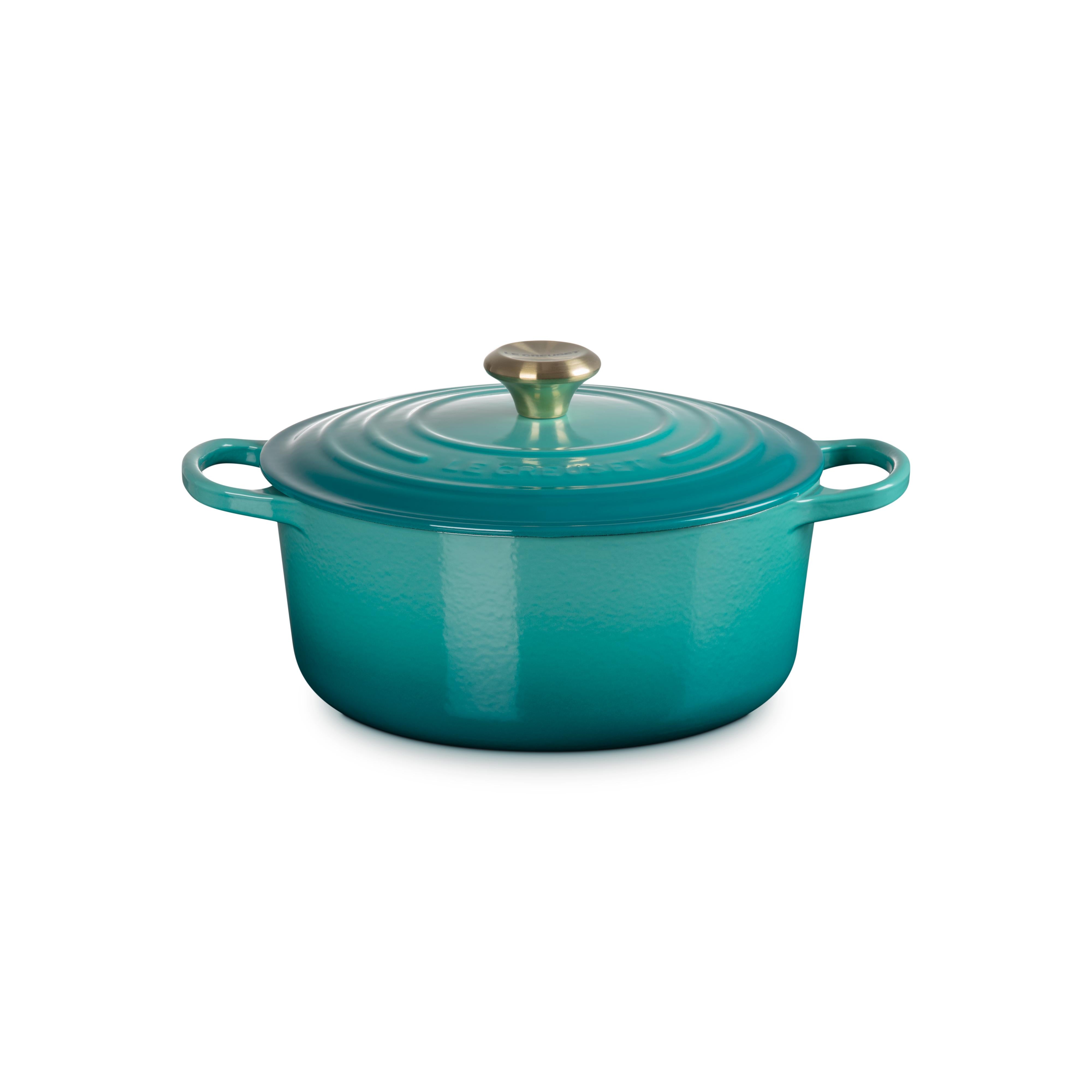 Le Creuset 5.3L Bleu Riviera French/Dutch Oven (26cm)