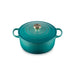Le Creuset 5.3L Bleu Riviera French/Dutch Oven (26cm) angel lid
