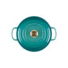 Le Creuset 5.3L Bleu Riviera French/Dutch Oven (26cm) Top