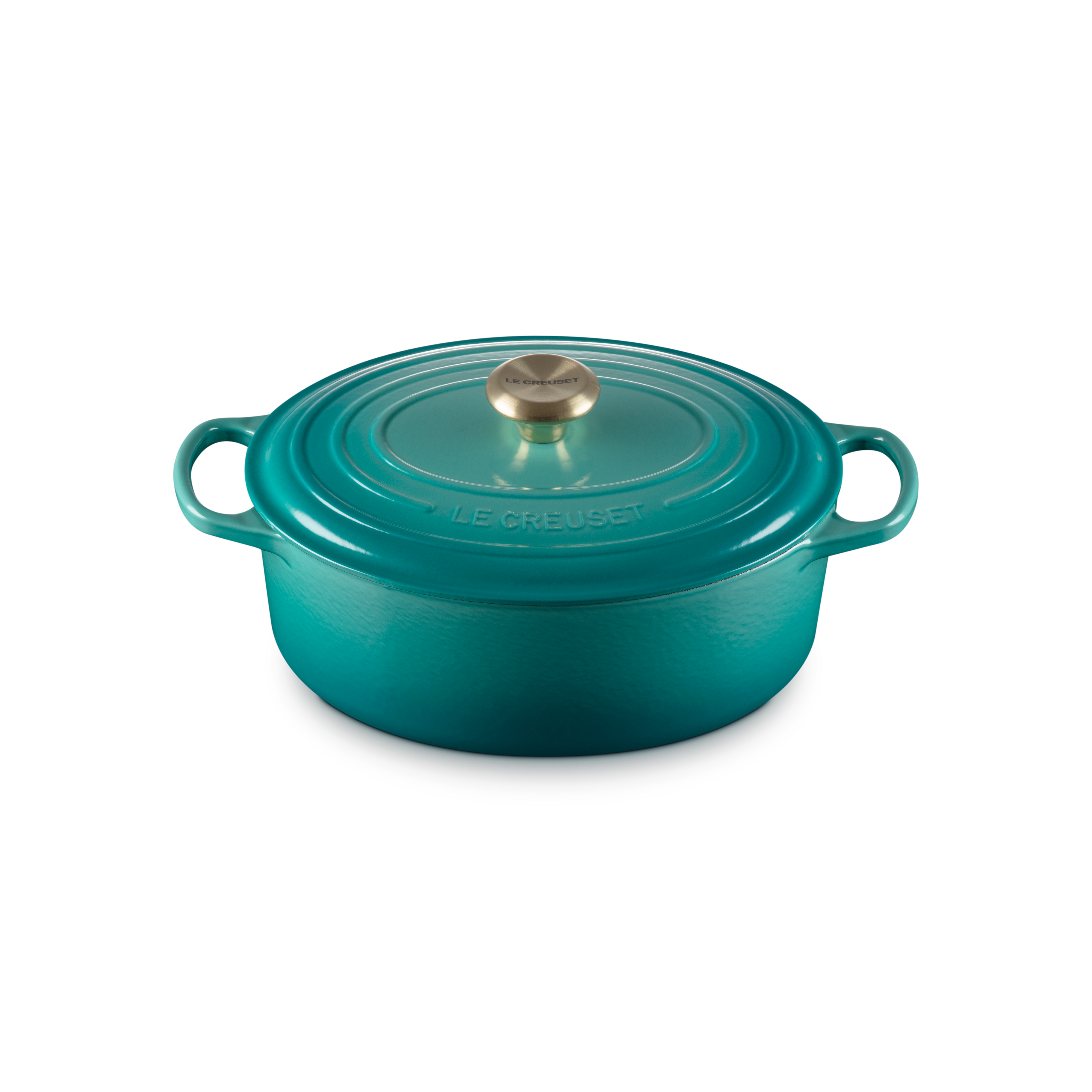 Le Creuset 4.7L Bleu Riviera Oval French/Dutch Oven (29 cm)