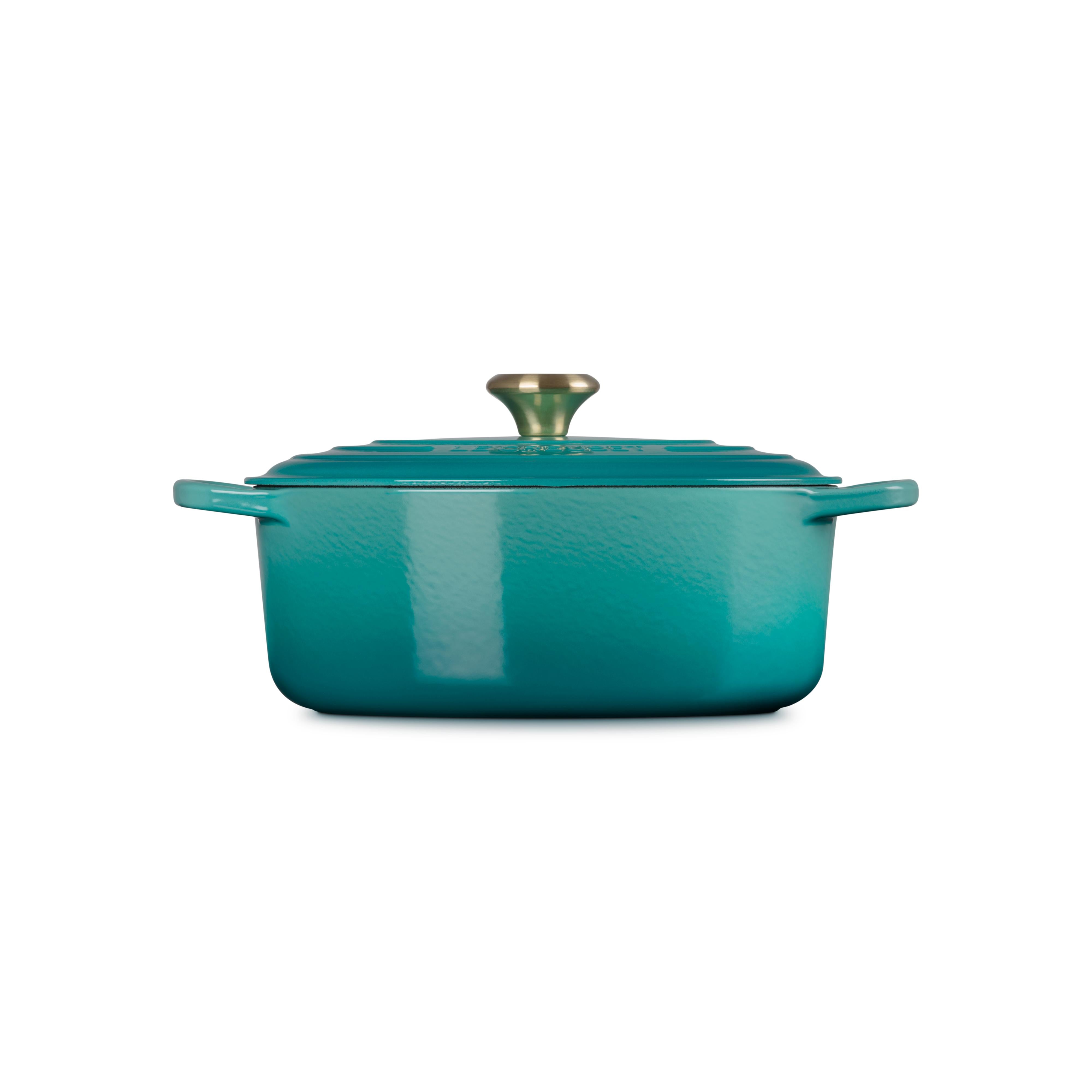 Le Creuset 4.7L Bleu Riviera Oval French/Dutch Oven (29 cm)