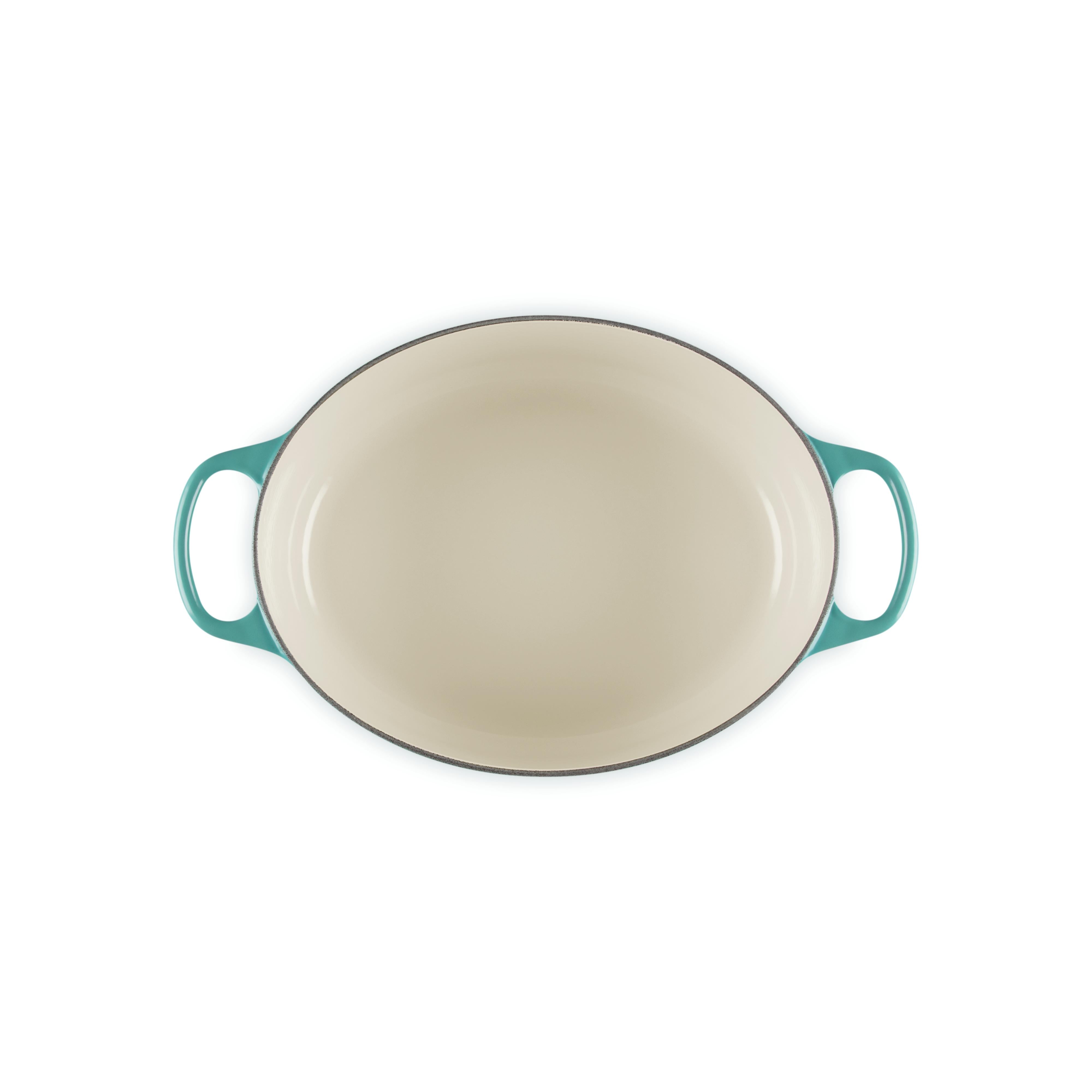 Le Creuset 4.7L Bleu Riviera Oval French/Dutch Oven (29 cm)