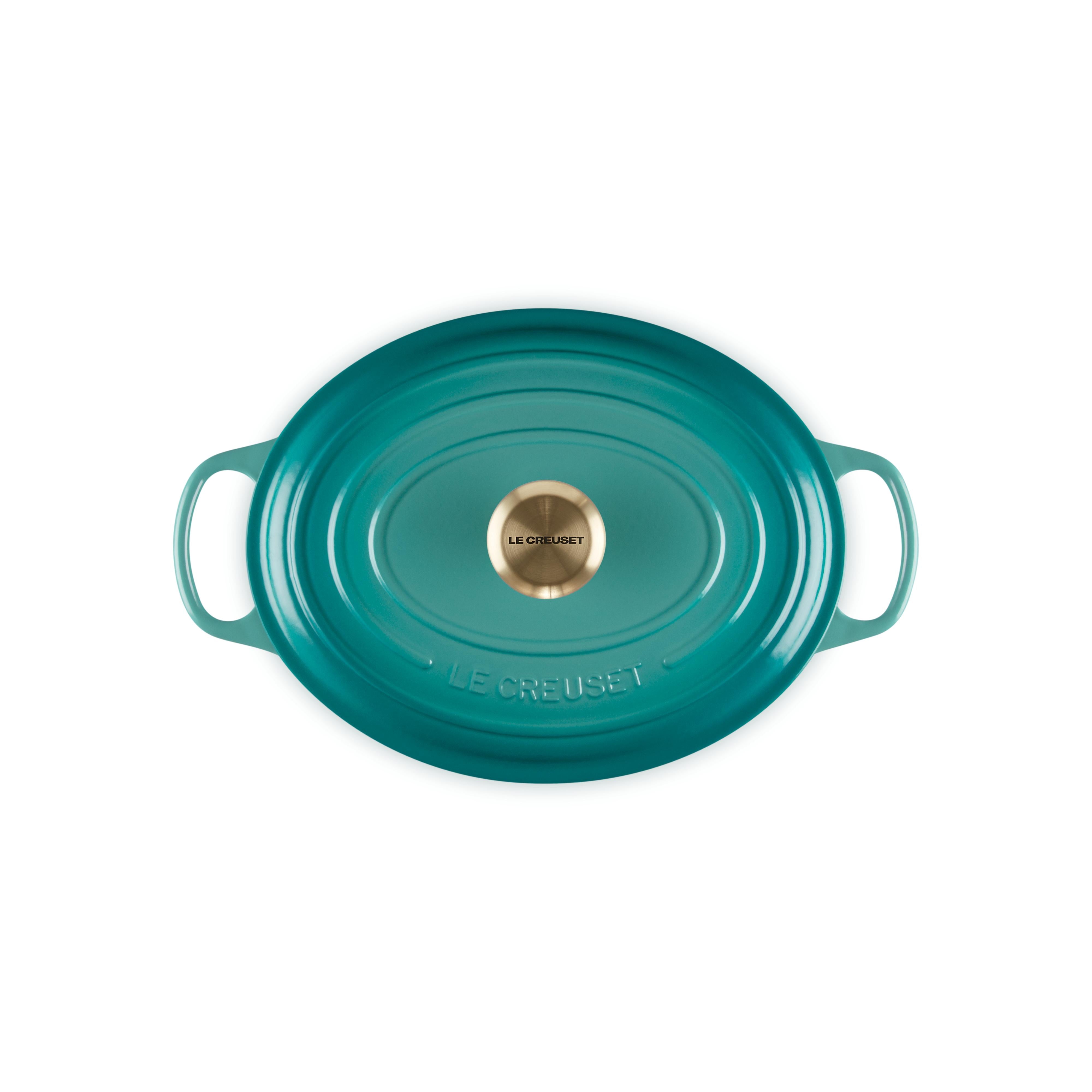 Le Creuset 4.7L Bleu Riviera Oval French/Dutch Oven (29 cm)
