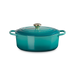 Le Creuset 6.3L Bleu Riviera Oval French/Dutch Oven (31 cm)