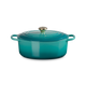 Le Creuset 6.3L Bleu Riviera Oval French/Dutch Oven (31 cm)