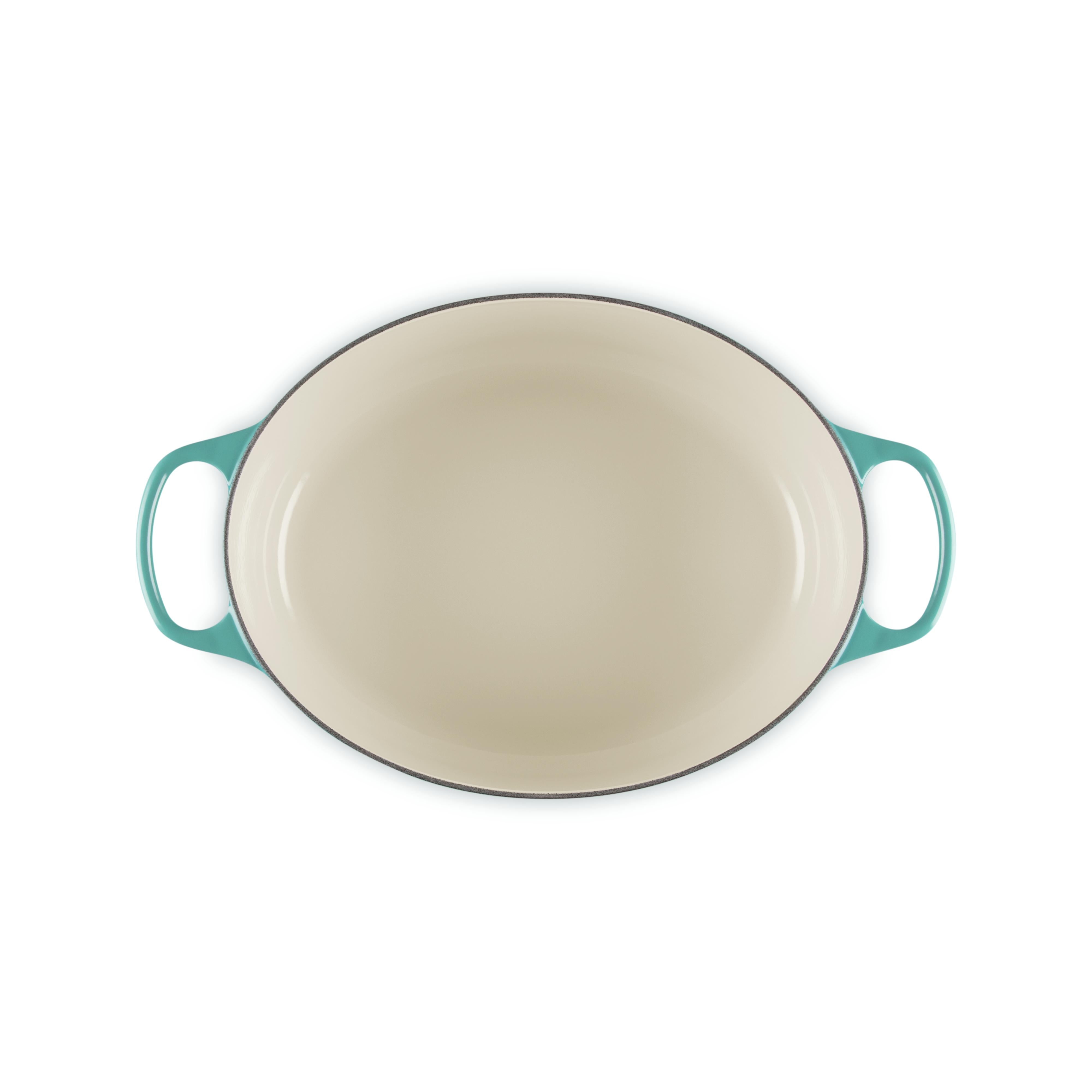 Le Creuset 6.3L Bleu Riviera Oval French/Dutch Oven (31 cm)