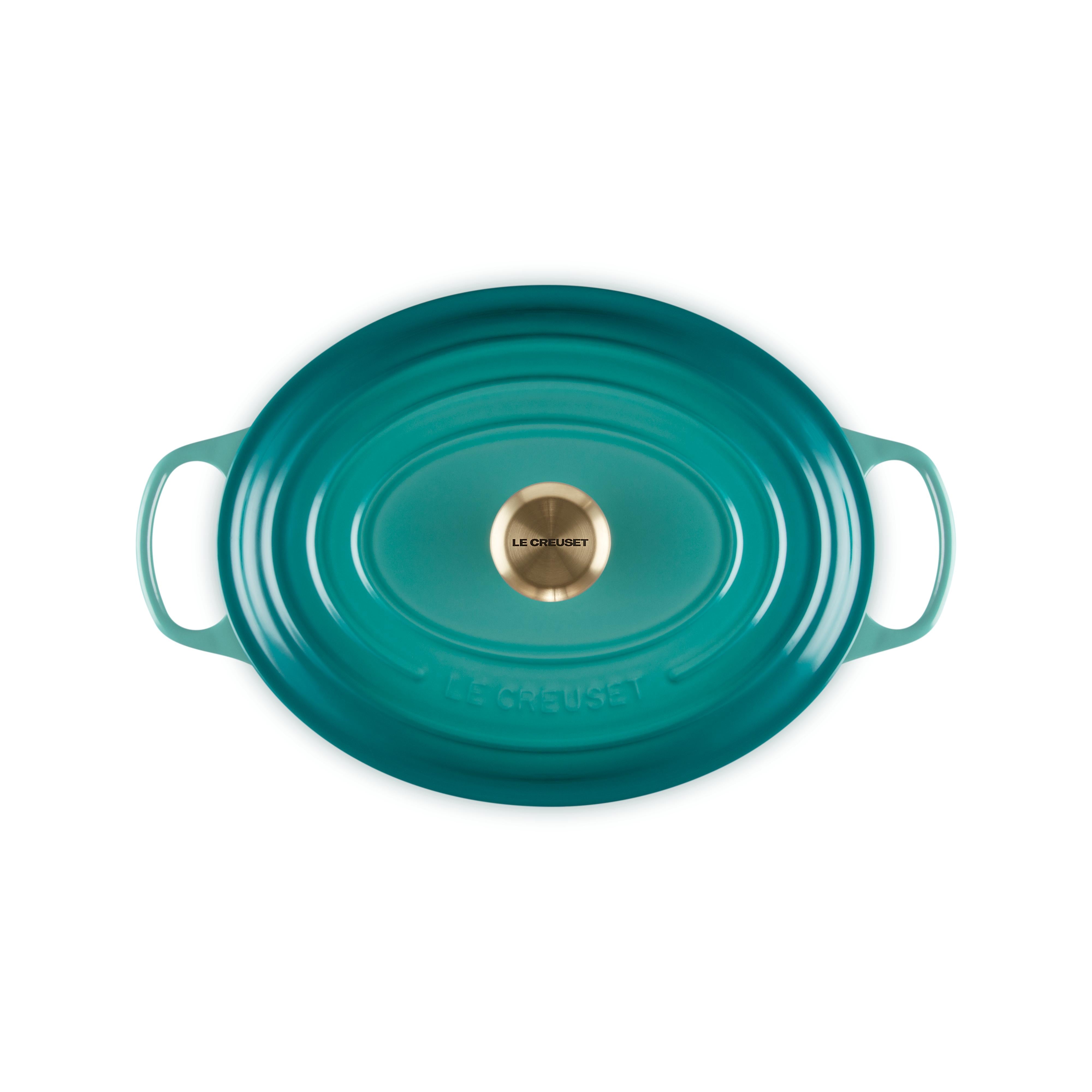 Le Creuset 6.3L Bleu Riviera Oval French/Dutch Oven (31 cm)