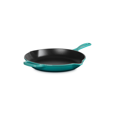 Le Creuset - 30cm Bleu Riviera Round Skillet (12") Front Side